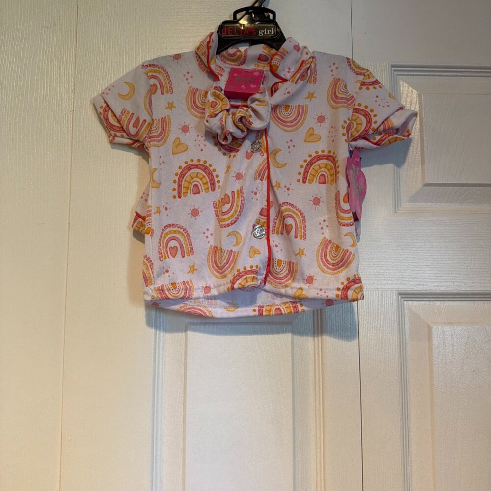 NWT Delia’s Girl 3T Set With Scrunchie